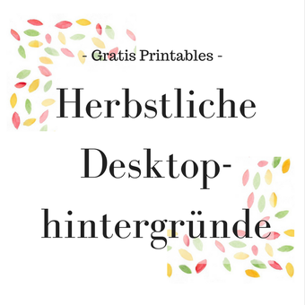 Titelbild: Herbstliche Desktophintergründe