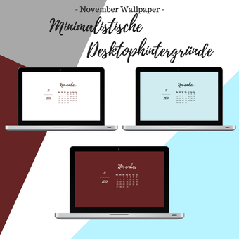 Titelbild. Minimalistische Desktop Hintergründe