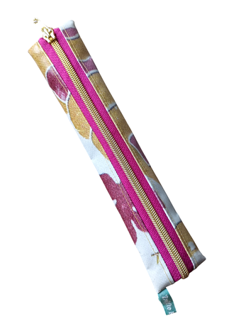 Stifteetui aus Upcycling Bannerplane pink