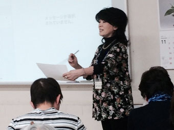 ☆2度目の登場 堀川美義子研究員さん。