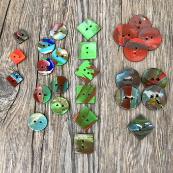 Fimo-Knöpfe, polymer clay buttons, DIY, selbstgemacht