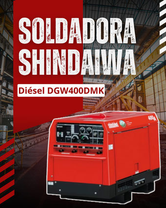 Soldadora Shindaiwa a Diésel DGW400DMK