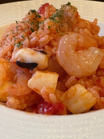 88. 魚介のトマトリゾット 〜トマトベース〜 🌶️ 🧀 1,400円