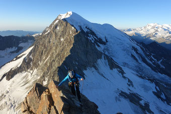 Lagginhorn Südgrat, Lagginjoch