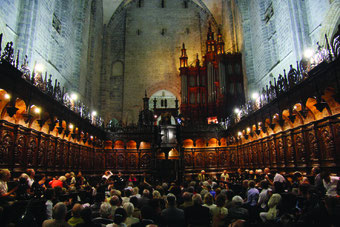 Concert d'orgue à la cathédrale de Saint Bertrand dans le cadre du festival du Comminges