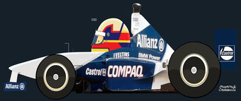 Juan Pablo Montoya by Muneta & Cerracín