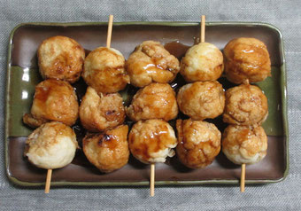 *モチモチあつあつ!紅しょうが味の【仙台たこ焼き】
