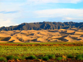 Sanddünen der Gobi am Zöölön Uul