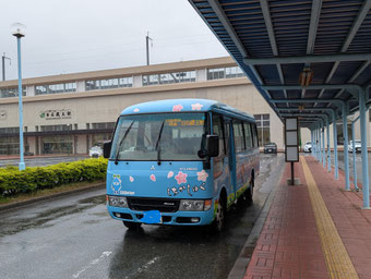 白石蔵王駅より七ヶ宿への町営バス
