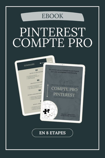 Dans cet ebook, je vous guide pour créer et optimiser votre profil business sur Pinterest. Vous saurez alors en mesure d'attirer des clients sur vos pages web et réseaux sociaux avec des contenus de qualité et à votre image.