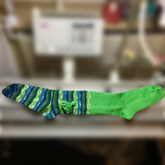 Strickschmiedes Doppelsocke, TwinSock