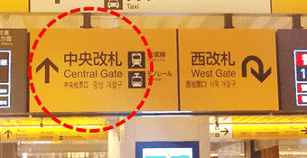 千葉駅中央改札口
