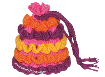 Cómo tejer un bolso en wiggle (wiggly o squiggle) crochet