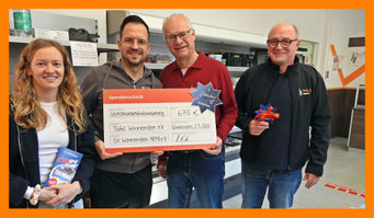 Sportverein Winnenden überstützt die Tafel Winnenden e.V.