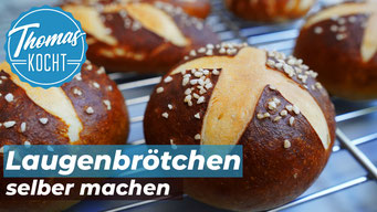 Laugenbrötchen selber machen