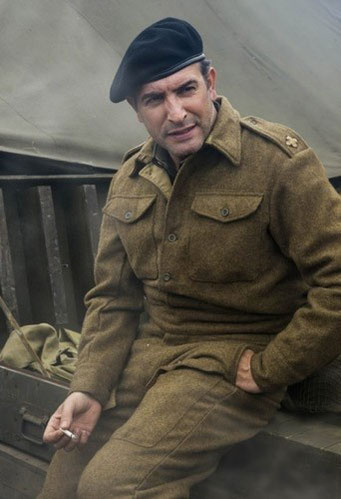 Jean Dujardin joue Jacques Jaujard dans Monuments Men de George Clooney