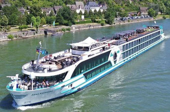 MS Anna Katharina Flusskreuzfahrten 2024 Bewertung Vergleich Rhein Donau Routen Flusssschiffe