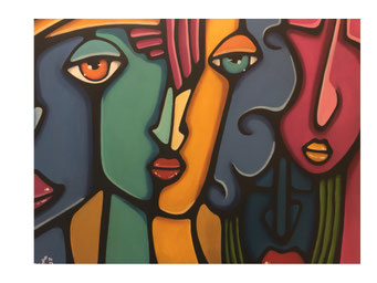 Near & Far 80 x 60 Acryl