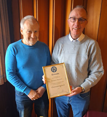 Jürgen Engelmann und Herbert Bartelt (v.l.)