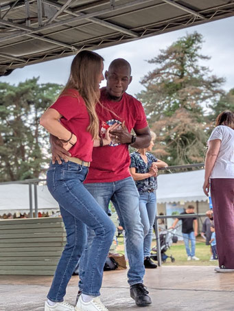 "Salsa con Coco" sera de la partie sous la bannière de l'Eyre en Forme./Photo G.P.