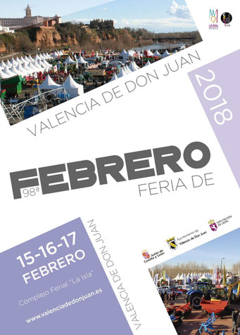 Programa de la Feria de Febrero en Valencia de San Juan