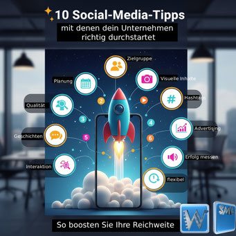 10 Social-Media-Tipps, mit denen dein Unternehmen richtig durchstartet