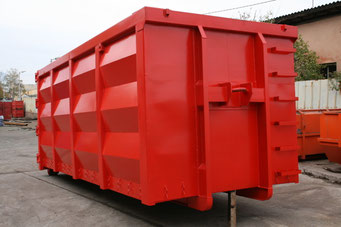 Zick Zack Abrollcontainer