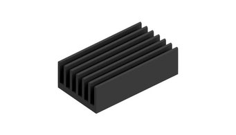 SK177 | 27,95 x 15,24 mm | 押出成形ヒートシンク