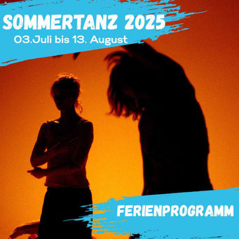 Sommertanzprogramm vom 03. Juli bis 13. August. Du kannst hier klicken um zum Programm zu kommen.