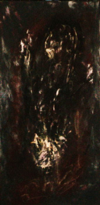 Gespenst, Acryl auf Leinwand, 100x50, 2012
