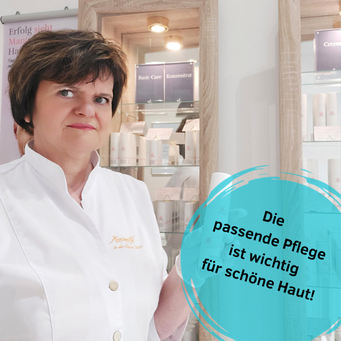Mariett Niemann - Kosmetikerin und Heilpraktikerin in ihrem Kosmetikstudio in Potsdam