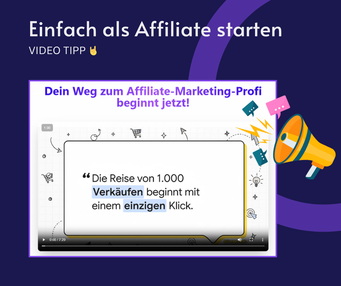 Als Affliate erfolgreich durchstarten!