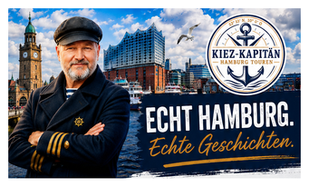 Die Kiez-Kapitän Hamburg Touren mit besten Bewertungen für die Reeperbahn und Beatles Kieztour und die Stadtführung Hamburg.