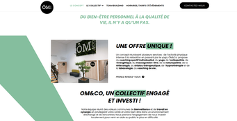 Site du centre Ôm&Co