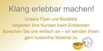 Klang erlebbar machen! Fyler und Booklets
