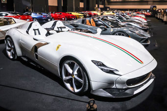 La Ferrari Monza SP2 au Salon de l'Auto de Montréal 2025