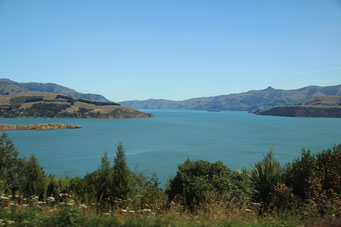 En route pour Akaroa