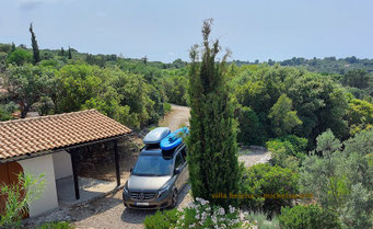Villa Helena Zufahrt