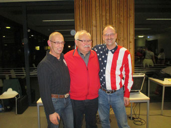 Unsere Caller Thomas, Franz-Josef und Michael