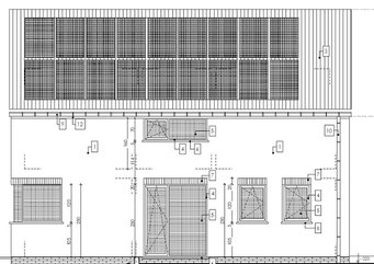 test d'infiltrométrie à l'air (BlowerDoor) d'une maison à Jodoigne en 2017 - PrismEco