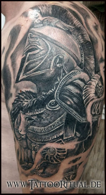 Tattoo Rostock, Tattoo Gladiator, TattooRitual, 