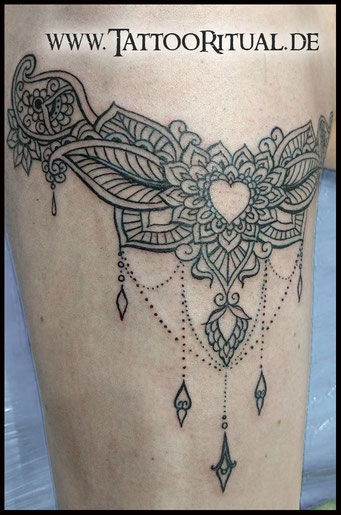 Fineline Tattoo Mandala  in Rostock