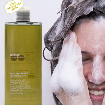 ANYAH ECO-Kosmetik, Duschgel und Shampoo