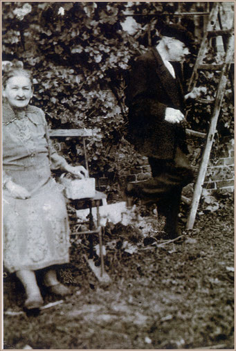 Gustav Heinze und seine Ehefrau Hedwig (geb. Kayser)