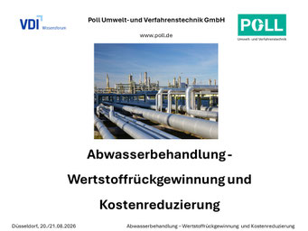 Seminar Industrieabwasserbehandlung