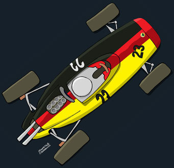Dan Gurney by Muneta & Cerracín