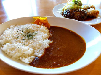 ファミレス　カレーに変更
