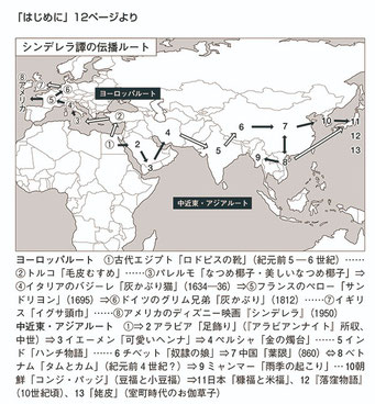 シンデレラ物語の伝播