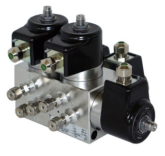 Spezialventilblock bis 700 bar / Special valve block up to 700 bar