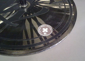 Lightweight Carbondisc Bremflanke Reparatur